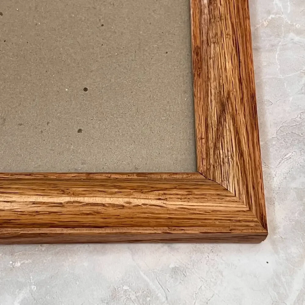 Large Solid Oak Wood Picture Photo Frame Free Standing 8